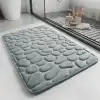 Memory Kaydırmaz Banyo Paspası Gri