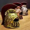 Metal Dekoratif Şövalye Miğferi
