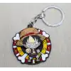 Metal Dönen Luffy Anahtarlık
