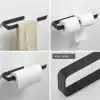 Metal Mat Siyah Havluluk