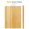 Metal Saplı Bambu Kesim Panosu