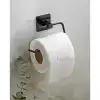 Metal Siyah Tuvalet Kağıtlığı