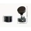 Mıknatıslı Katlanabilir Telefon Tutucu - Torpido ve Cam Uyumlu