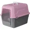 Mikopet Deluxe Pembe Kapalı Kedi Tuvaleti