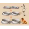 Mikopet Katlanabilir İkili Mama ve Su Kabı