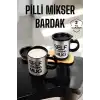Mikser Kupa Yazılı Mug Bardak Karıştırma Özelliği
