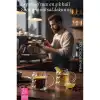 Mini Bubble Espresso & Shot Bardak Borosilikat Cam  – 2’li Set (6x5 cm)