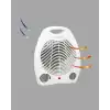 Mini Elektrikli Isıtıcı – 2000w Güç, Fanlı Isıtma, 3 Isı Modu
