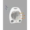 Mini Elektrikli Isıtıcı – 2000W Güç, Fanlı Isıtma, 3 Isı Modu