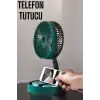 Mini Fan Soğutucu Telefon Tutucu Vantilatör
