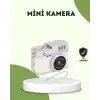 Mini Hd Dijital Kamera 1080p Kordonlu Taşınabilir Retro Model