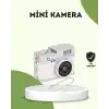 Mini HD Dijital Kamera 1080P Kordonlu Taşınabilir Retro Model
