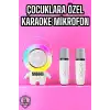 Mini Karaoke Astronot Bluetooth Speaker Karaoke Mikrofon