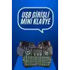 Mini Klavye Gaming Pc Playstation Ledli Mouse Rgb Mouse Bluetooth Usb