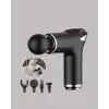 Mini Masaj Tabancası 4 Başlık 6 Hız Ayarlı