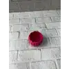 Mini Mor Dekoratif Saksı 5 Cm Modern Masaüstü Bitki Saksısı