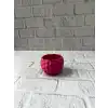 Mini Mor Dekoratif Saksı 5 cm Modern Masaüstü Bitki Saksısı