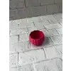 Mini Mor Dekoratif Saksı 5 cm Modern Masaüstü Bitki Saksısı