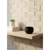 Mini Siyah Dekoratif Saksı 5 cm Modern Masaüstü Bitki Saksısı