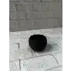 Mini Siyah Dekoratif Saksı 5 Cm Modern Masaüstü Bitki Saksısı