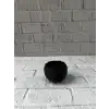 Mini Siyah Dekoratif Saksı 5 Cm Modern Masaüstü Bitki Saksısı