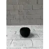 Mini Siyah Dekoratif Saksı 5 cm Modern Masaüstü Bitki Saksısı