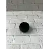 Mini Siyah Dekoratif Saksı 5 cm Modern Masaüstü Bitki Saksısı