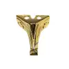 Eco Lounge Moda Ahşap, Mdf, Sunta Sandık Ayağı, Kutu Ayak 2,5 cm - Sarı