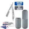 BX Absolute Çelik Ustura Jilet Kutulu Set