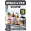 BX Buzdolabı Raf Ayırıcı Organizer Dönüştürücü 10 Adet
