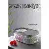 MultiBox Erzak Bakliyat Kutusu Sürgülü Kapak 5 Litre