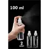 Püskürtücü Boş Sprey Şişe 100 Ml 2 ADET