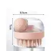 BX Şampuan Hazneli Silikon Peeling ve Masaj Fırçası