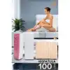 100lü Ağda Bezi Seti + Spatula | Her Bölgeye Uyumlu | Evde Pratik Tüy Alma İçin