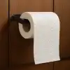 Modern Siyah Tuvalet Kağıtlığı Duvar Tipi Minimal Tasarım Peçetelik