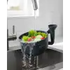 Modern Tasarımlı Sebze Yıkama Kabı Süzgeçli Pratik Mutfak Aparatı