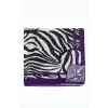 Mor Renkli Zr Şifon Fular 50*50 cm
