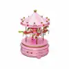 Music Box Carousel Müzikli Atlı Karınca Bx40