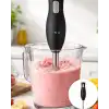 Mutfak El Blenderı Paslanmaz Çelik Uçlu Ergonomik Tasarım