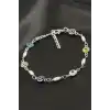 Nazar Mineli Çelik Bileklik