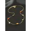 Nazar Mineli Zincir Şans Kolye