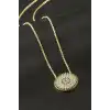 Nazar Zirkon Taşlı Kolye