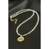 Nazar Zirkon Taşlı Kristal Kolye