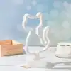 Neon Işıklı Kedi Tasarımlı Lamba