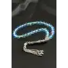 Neon Kuvars Doğaltaş Tesbih 8 mm