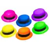 Neon Partisi Sarı Renk Melon Plastik Parti Şapkası
