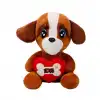 BX 3183 Sunman, Kalpli Peluş Köpek 30 cm