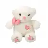 BX  3186 Papyonlu Peluş Ayı 30 cm -Sunman