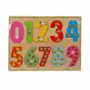 BX 5215 -Wooden Puzzle Numbers 10 Parça