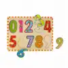 BX 5215 -Wooden Puzzle Numbers 10 Parça
